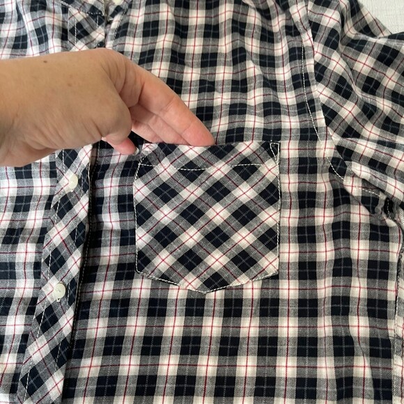 Victoria Secret Plaid Long Sleeve Shirt. Size S. - Picture 5 of 9